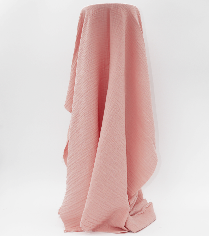Double Muslin $14.00p/m - Pale Rosette