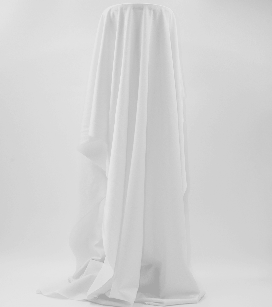 Nylon Lycra $18.00p/m - White - The Fabric Shop