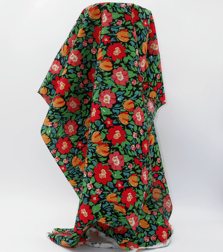 Printed Cotton Poplin $12.00p/m Design 1 - The Fabric Shop