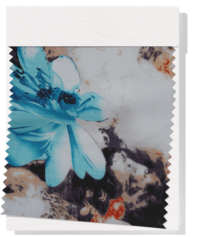 Printed Slub Cotton $12.00 p/m - Design 35 - The Fabric Shop