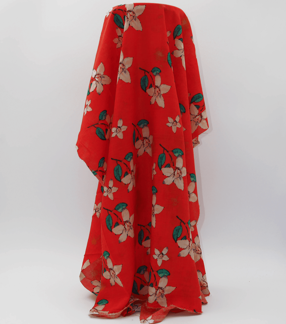 Printed Slub Cotton $12.00 p/m - Design 8 - The Fabric Shop