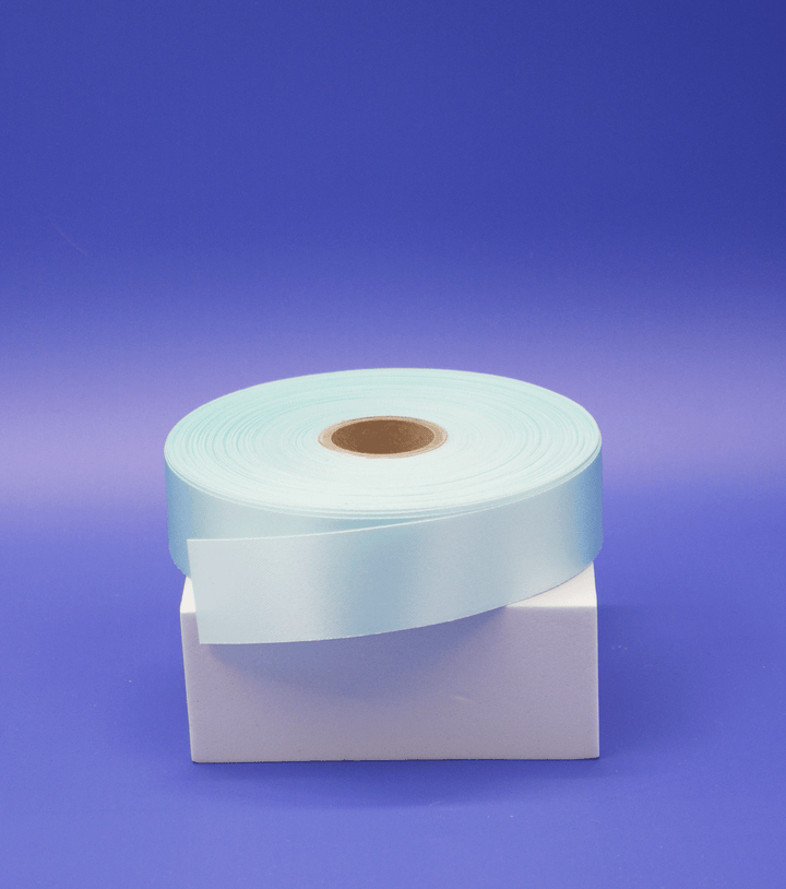 Ribbon $0.80p/m - Sky 25mm - The Fabric Shop