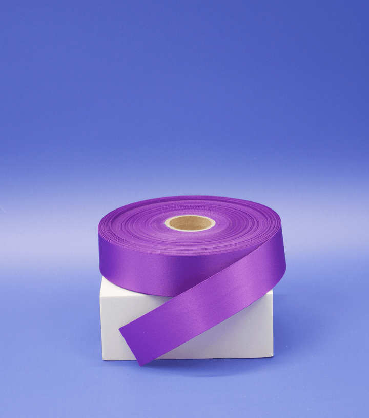 Ribbon $0.80p/m - Violet 25mm - The Fabric Shop
