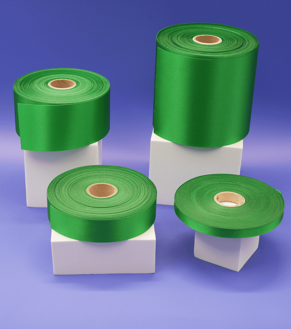 Ribbon $1.20p/m - Emerald 50mm - The Fabric Shop