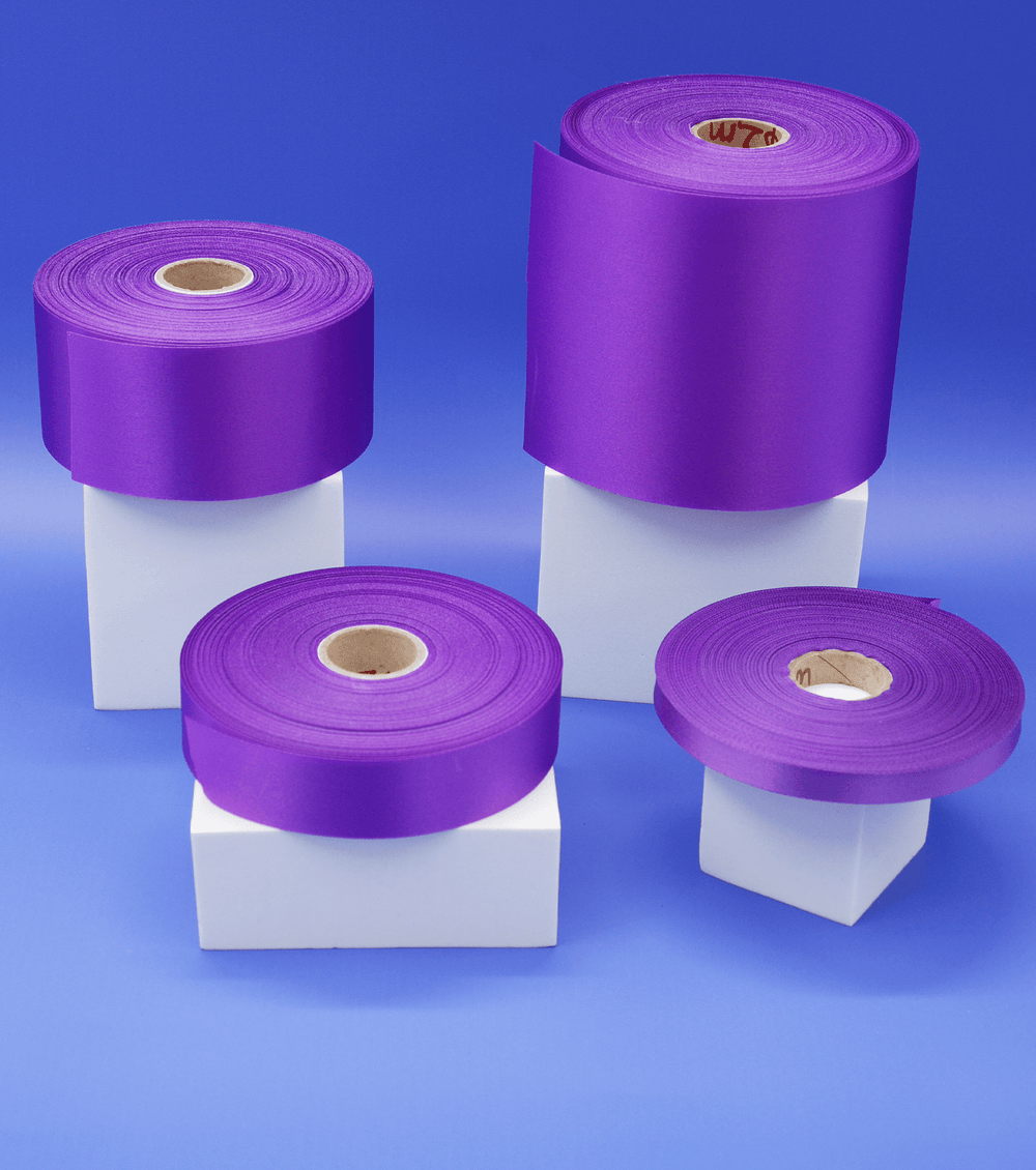 Ribbon $1.20p/m - Violet 50mm - The Fabric Shop