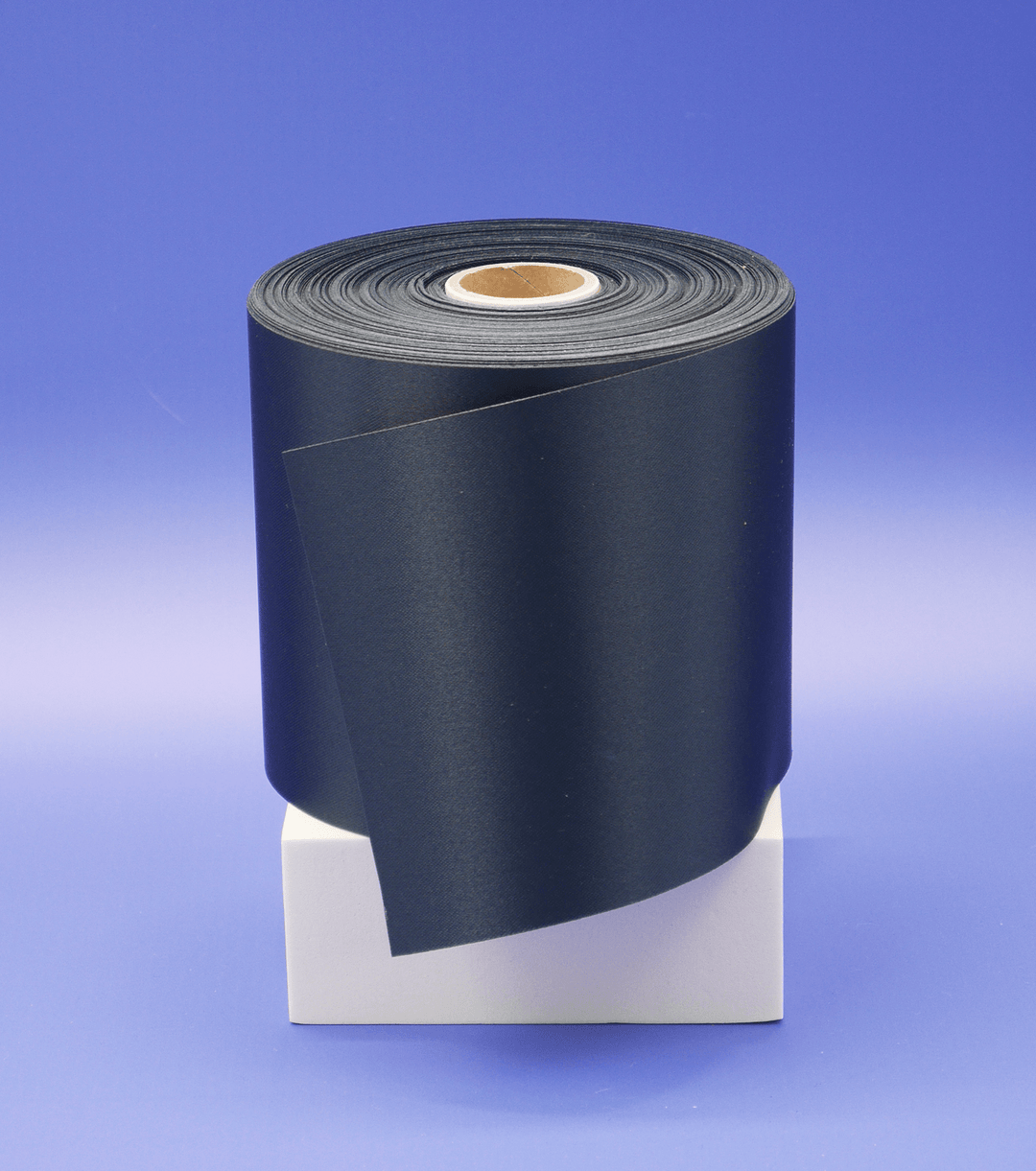 Ribbon $2.00p/m - Navy 100mm - The Fabric Shop