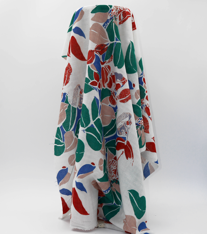 Printed Slub Cotton $12.00 p/m - Design #17