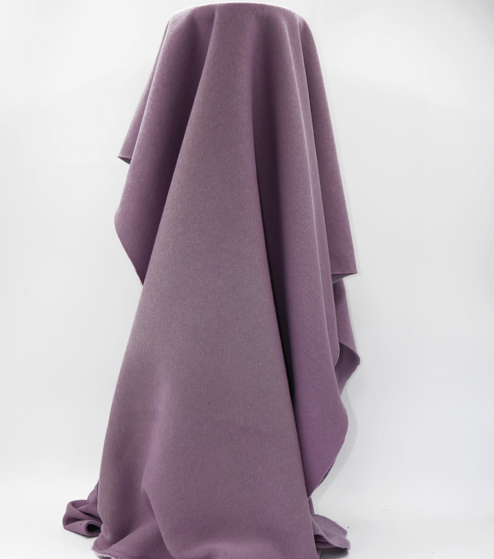 Sweat Shirting Polyester / Cotton $15.00p/m - Mauve