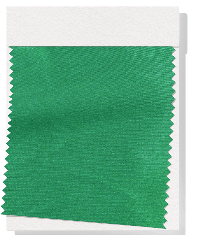Stretch Satin $12.00p/m - Emerald Green - The Fabric Shop