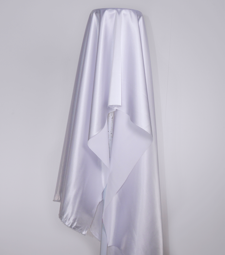 Stretch Satin $12.00p/m - White
