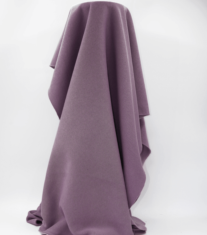 Sweat Shirting Polyester / Cotton $15.00p/m - Mauve - The Fabric Shop