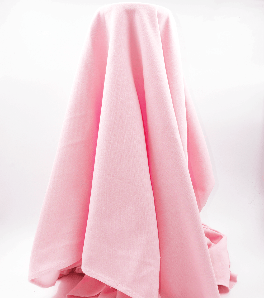 Sweat-shirting Polyester/ Cotton $15.00p/m - Pink - The Fabric Shop