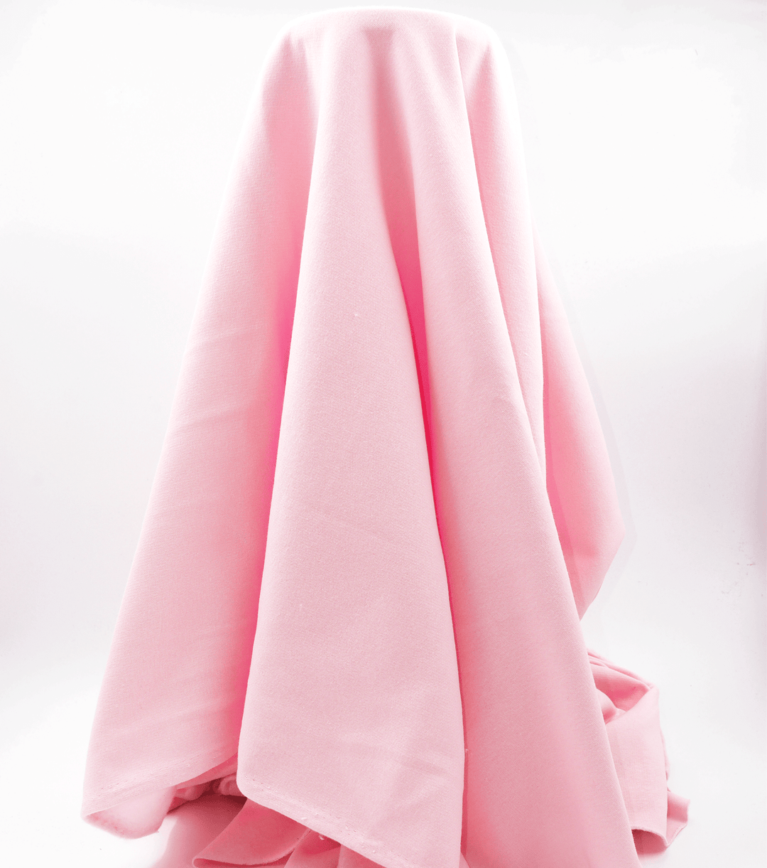 Sweat-shirting Polyester/ Cotton $15.00p/m - Pink - The Fabric Shop