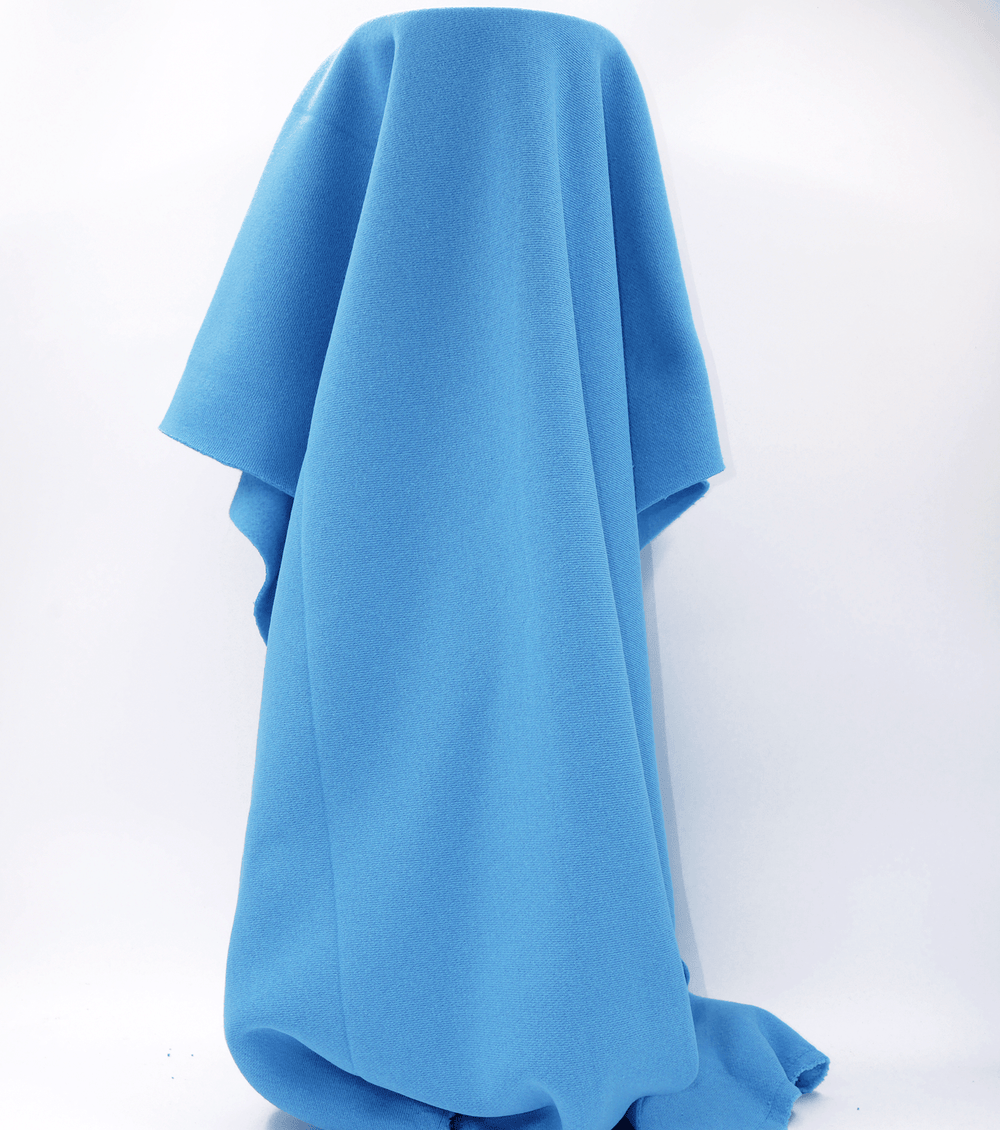 Sweat Shirting Polyester / Cotton $15.00p/m - Sky Blue - The Fabric Shop