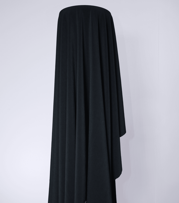 Ultra Knit $9.00p/m - Black - The Fabric Shop